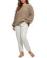 Women's Aki Chenille Cable-Knit Long-Sleeve Sweater