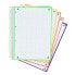 OXFORD HAMELIN A4+ Notebook 5X5 Grid Extrahard Cover 120 Sheets 5 Colors Banded