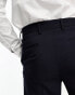 ASOS DESIGN straight suit trousers in navy