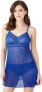 b.tempt'd by Wacoal 290435 Women's Well Suited Chemise, Galaxy Blue, Small