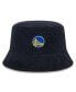 Men's Black Golden State Warriors Court Sport Terry Bucket Hat