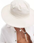 ASOS DESIGN safari bucket hat in ecru