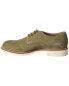 Tod’S Suede Derby Men's Green 6.5