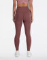 New Balance Nb harmony high rise legging 25" in brown