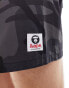 Aape By A Bathing Ape camo print boxer short in black