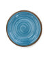 Rippled Tides Melamine Dinnerware Set of 12 Pieces