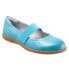 Softwalk High Point S1466-436 Womens Blue Extra Narrow Mary Jane Flats Shoes 7