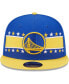 Men's Royal Golden State Warriors Banded Stars 9FIFTY Snapback Hat