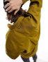 G-Star button down oversized long sleeve shirt in khaki green