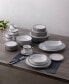 Austin Platinum 50 Pc. Dinnerware Set, Service for 8