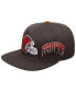 Men's Brown Cleveland Browns Hometown Snapback Hat