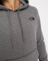 The North Face Simple Dome fleece hoodie in grey