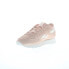 Reebok Classic Leather Womens Pink Suede Lace Up Lifestyle Sneakers Shoes 7