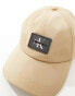 Calvin Klein Jeans badge logo cap in stone