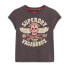 SUPERDRY Embellished Poster Cap SLV short sleeve T-shirt