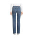 Women's Recover High Rise Straight Leg Blue Jeans