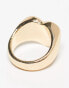 WTFW electric heartbreak signet ring in gold