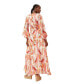 Fat Face Women's Peony Painted Leaves Maxi Dress