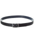 Emporio Armani Leather Belt Men's Black Os