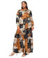 Plus Size Alayna Tiered Maxi Dress