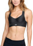 Under Armour 174528 Womens HeatGear High-Impact Sports Bra Black Size 32D