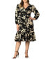 Women's Plus Size Portia Long Sleeve Dress