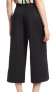 Halogen 158417 Women's Wide Capri Cropped Wide Leg Black Pants Sz. Petite 6P