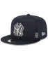 Men's Navy New York Yankees 2024 Clubhouse 9FIFTY Snapback Hat