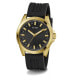 Guess Herren Armbanduhr Champ 44 mm schwarz, gold GW0639G2