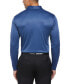 Men's Mini Jacquard Long Sleeve Golf Polo Shirt