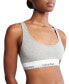 Calvin Klein Women's Modern Cotton Lightly Lined Bralette QF7586