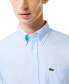 Men's Woven Long Sleeve Button-Down Oxford Shirt