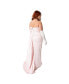 Barbie Plus Size Pink Satin Strapless Enchanted Evening Gown