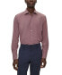 Men's Structured Performance-Stretch Regular-Fit Dress Shirt