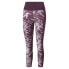 Puma Run 5K Graphic High Waisted 78 Athletic Leggings Womens Purple Athletic Cas