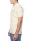 Men's Kasper Straight-Fit Textured Pocket Polo Shirt