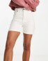 Dickies duck canvas carpenter shorts in off white