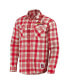 Men's Darius Rucker Collection by Red St. Louis Cardinals Plaid Flannel Button-Up Shirt