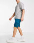 American Stitch jersey cargo shorts in blue