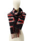 Men's Plaid Logo Scarf