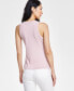 Women's Ribbed Crewneck Tank, Created for Macy's