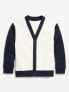 Color-Block Cardigan Sweater for Boys