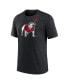 Men's Georgia Bulldogs Blitz Evergreen Legacy Primary Tri-Blend T-Shirt