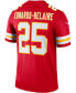 Men's Clyde Edwards-Helaire Red Kansas City Chiefs Legend Jersey