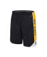 Men's Black Appalachian State Mountaineers Haller Shorts