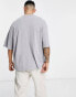 Футболка ASOS DESIGN Oversize Canada Grey