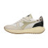 Diadora Venus Metallic Animalier Lace Up Womens Off White Sneakers Casual Shoes