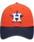 Men's Orange, Navy Houston Astros Alternate Clean Up Adjustable Hat