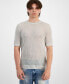 Men's Otto Noah Textured-Knit Short-Sleeve Sweater