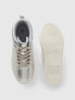 Kids High-Top Metallic Sneakers